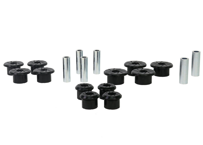 Rear Leaf Spring and Shackle Bushing Kit<br>99-18 Chevy Silverado, GMC Sierra 1500 2500HD