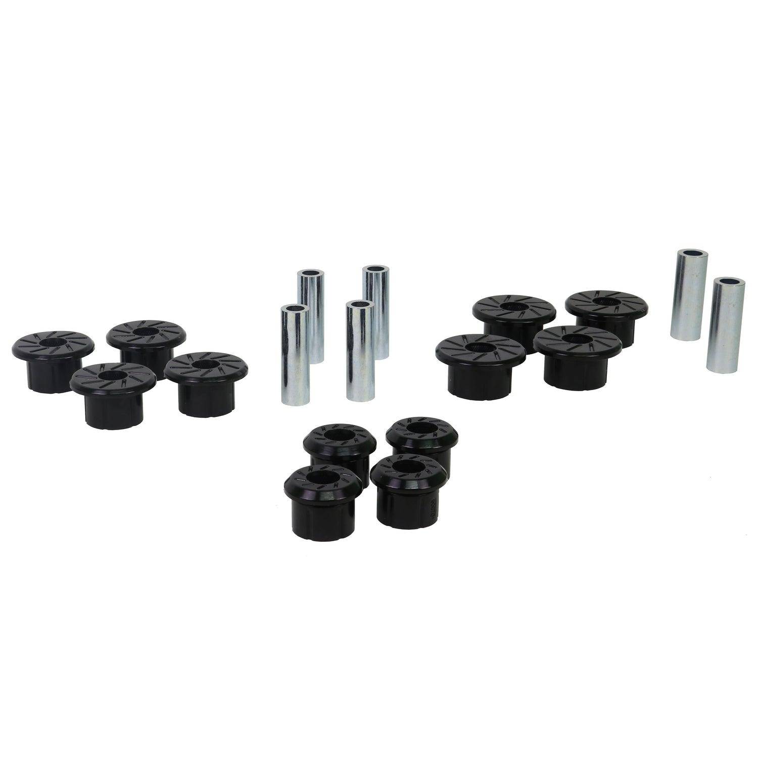 Rear Leaf Spring and Shackle Bushing Kit<br>99-18 Chevy Silverado, GMC Sierra 1500 2500HD