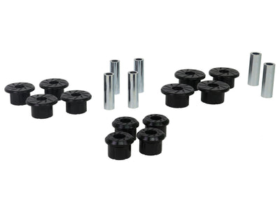 Rear Leaf Spring and Shackle Bushing Kit<br>99-18 Chevy Silverado, GMC Sierra 1500 2500HD