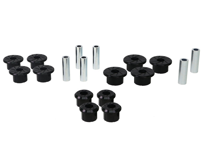 Rear Leaf Spring and Shackle Bushing Kit<br>99-18 Chevy Silverado, GMC Sierra 1500 2500HD