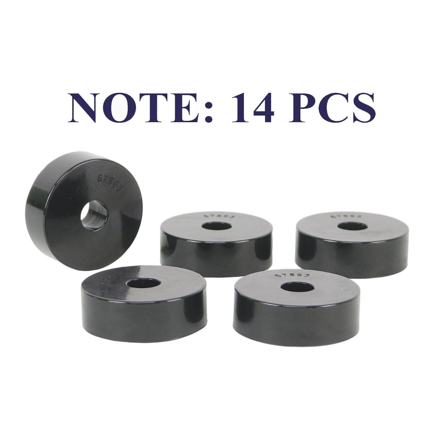 Body Mount Bushing Kit<br>59-73 Jeep CJ5