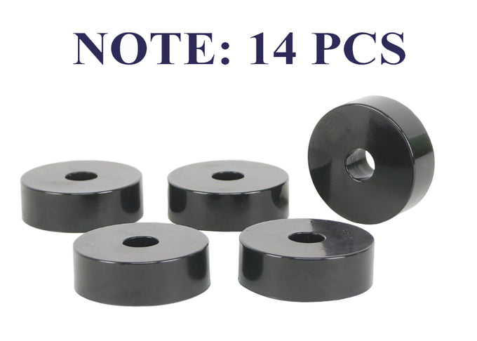 Body Mount Bushing Kit<br>59-73 Jeep CJ5