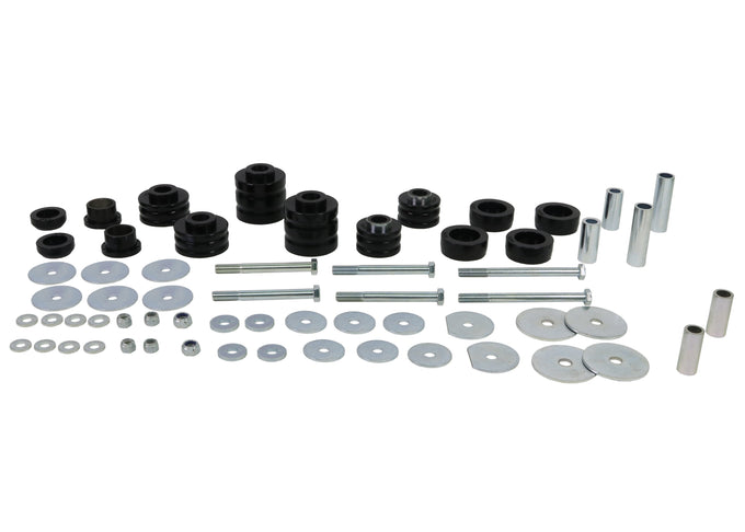 Body Mount Bushing Kit<br>80-96 Ford F-150 F-350, 80-98 Ford F-250
