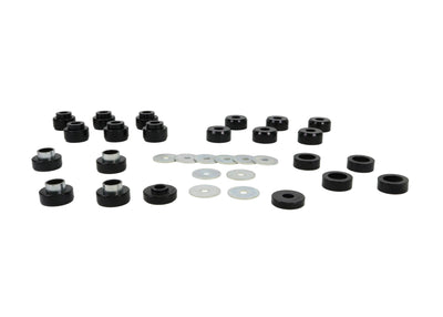 Body Mount Bushing Kit<br>87-95 Jeep Wrangler