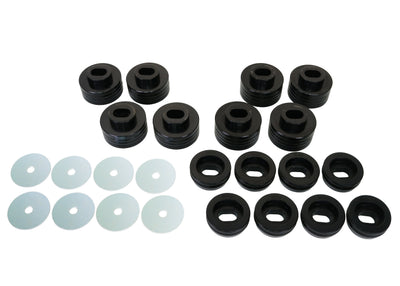 Body Mount Bushing Kit<br>07-10 Chevy Silverado, GMC Sierra 2500HD 3500HD