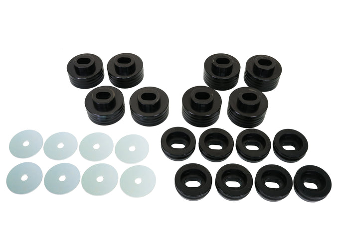 Body Mount Bushing Kit<br>07-10 Chevy Silverado, GMC Sierra 2500HD 3500HD