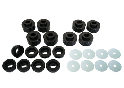 Body Mount Bushing Kit<br>07-10 Chevy Silverado, GMC Sierra 2500HD 3500HD