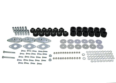 Body Mount Bushing Kit<br>07-14 Jeep Wrangler