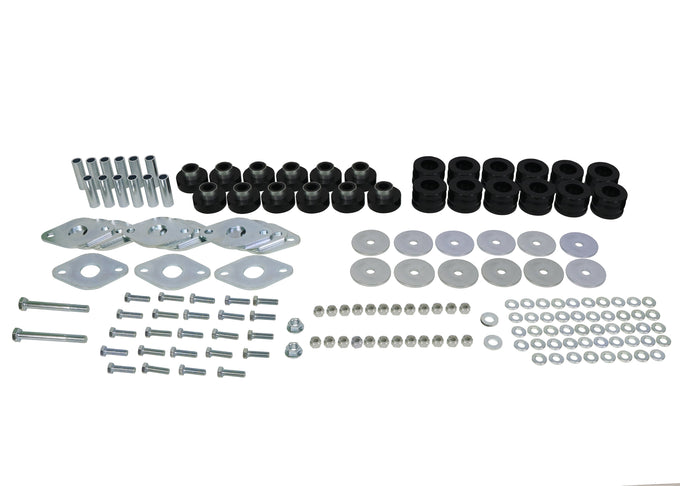 Body Mount Bushing Kit<br>07-14 Jeep Wrangler