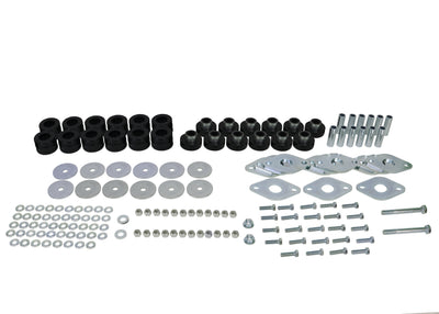 Body Mount Bushing Kit<br>07-14 Jeep Wrangler