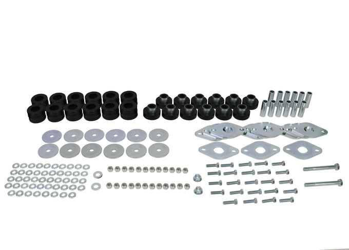 Body Mount Bushing Kit<br>07-14 Jeep Wrangler
