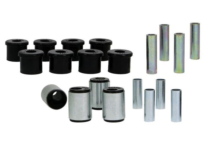 Front Essential Bushing Kit Control Arm Upper & Lower<br>90-97,99-05 Mazda Miata