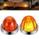 2Pcs LED Watermelon Light Amber Lens<br>Universal