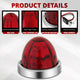 2Pcs Chrome Red LED Watermelon Light<br>Universal