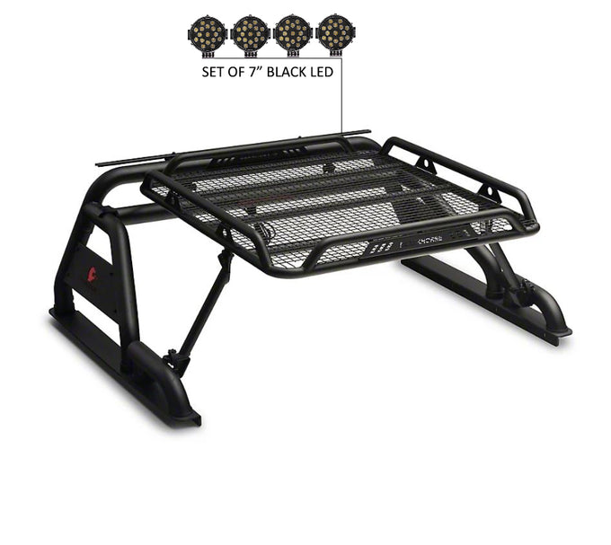 Warrior Roll Bar Kit <br>17-23 Nissan Titan, XD, 00-10 Dodge Ram 3500