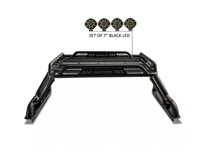 Warrior Roll Bar Kit <br>17-23 Nissan Titan, XD, 00-10 Dodge Ram 3500