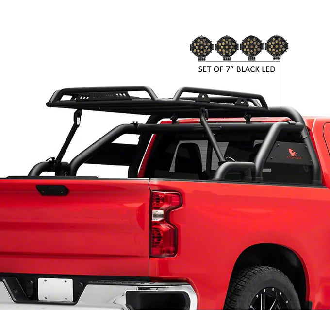Warrior Roll Bar Kit <br>17-23 Nissan Titan, XD, 00-10 Dodge Ram 3500