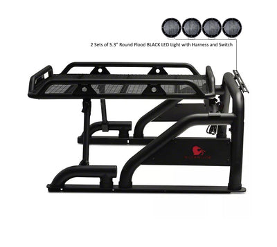 Warrior Roll Bar Kit <br>17-23 Nissan Titan, XD, 00-10 Dodge Ram 3500