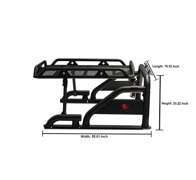 Warrior Roll Bar Kit <br>17-23 Nissan Titan, XD, 00-10 Dodge Ram 3500