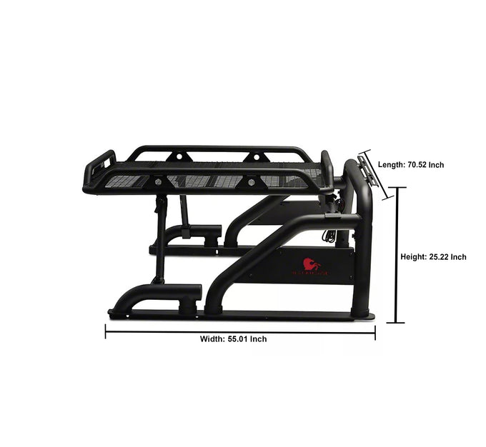 Warrior Roll Bar Kit <br>17-23 Nissan Titan, XD, 00-10 Dodge Ram 3500