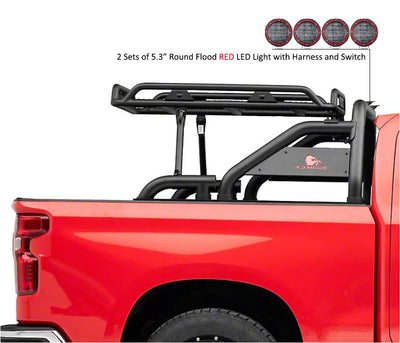 Warrior Roll Bar Kit <br>17-23 Nissan Titan, XD, 00-10 Dodge Ram 3500