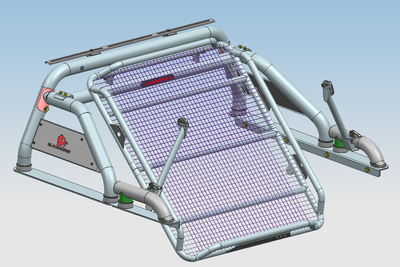 Warrior Roll Bar <br>17-23 Nissan Titan/ XD, 00-10 Dodge Ram 3500