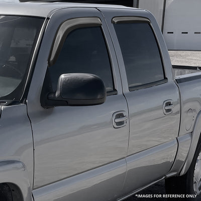 4Pcs Window Visors Guard Deflector <br> 01-06 Chevy/GMC Silverado Sierra 1500/2500HD 3500