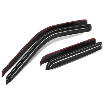 4Pcs Window Visors Guard Deflector <BR> 92-00 Chevy/GMC Suburban C/K 1500 2500 3500