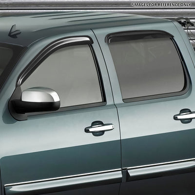 4Pcs Window Visors Guard Deflector <br> 07-14 Chevy/GMC Silverado Sierra 1500 2500/3500HD