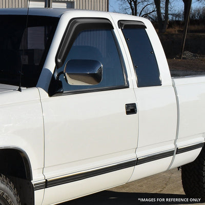 4Pcs Window Visors Guard Deflector <br> 88-00 Chevy/GMC C/K 1500 2500 3500