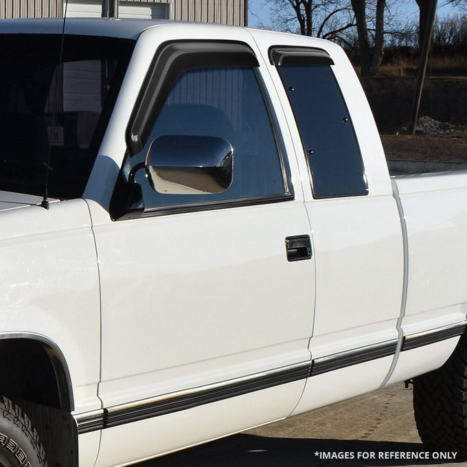 4Pcs Window Visors Guard Deflector <br> 88-00 Chevy/GMC C/K 1500 2500 3500