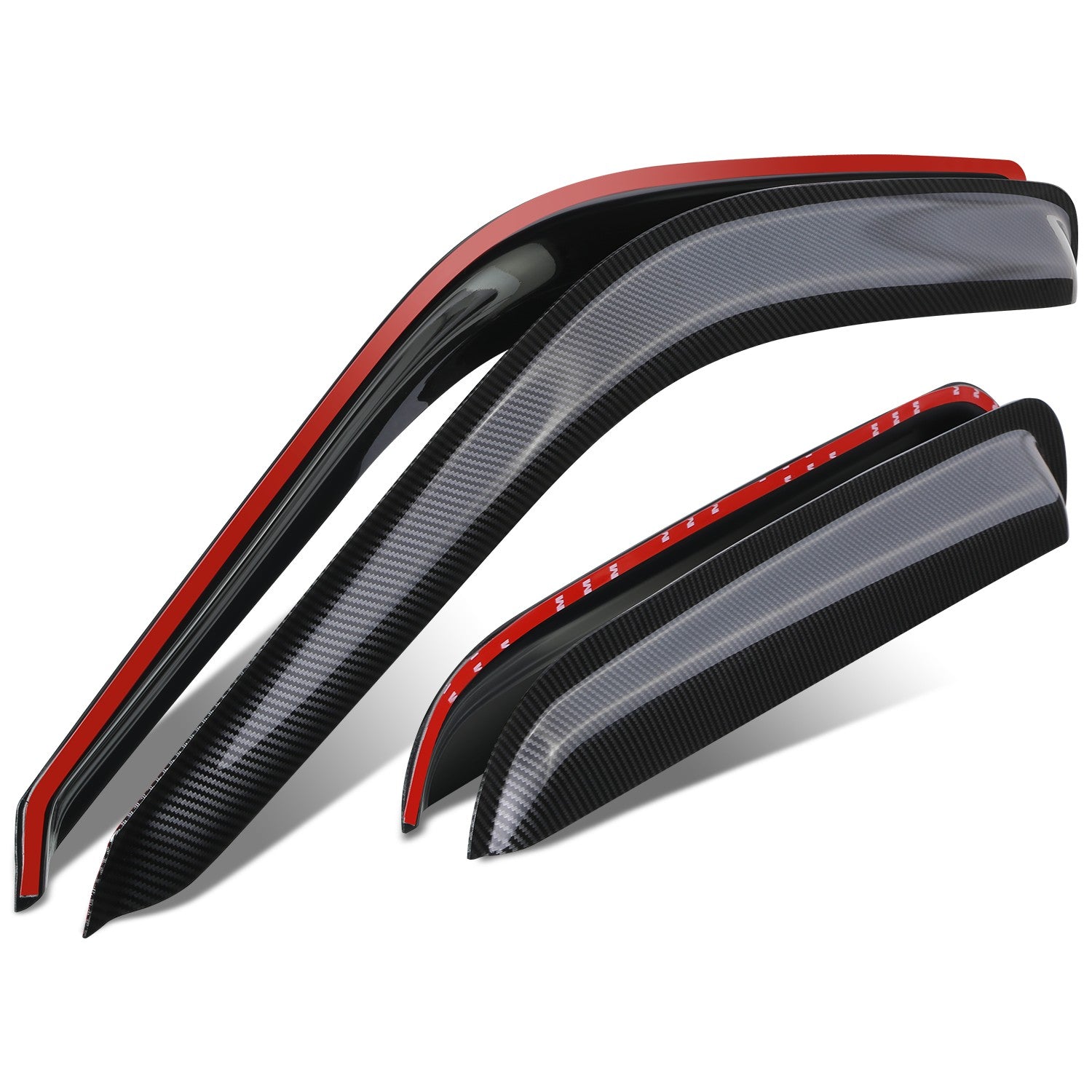 4Pcs Window Visors Guard Deflector <br> 99-06 Chevy/GMC Silverado Sierra 1500 2500 3500 Classic