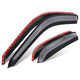 4Pcs Window Visors Guard Deflector <br> 02-06 Cadillac Escalade ESV EXT, 00-06 GMC Yukon