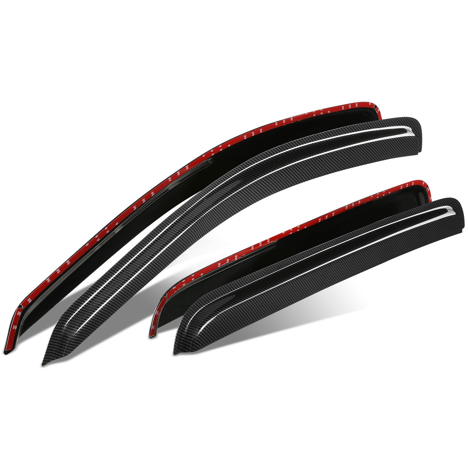 4Pcs Window Visors Guard Deflector <br> 04-09 Dodge Durango
