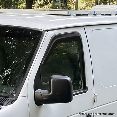 2Pcs Window Visors Guard Deflector <br> 92-24 Ford E-150 E-250 E-350 E-450 Super Duty