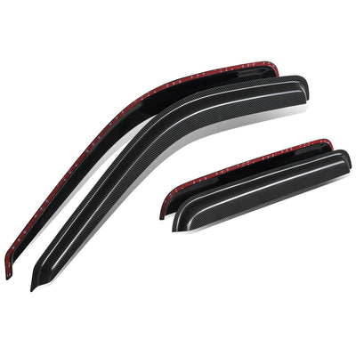 4Pcs Window Visors Guard Deflector <BR> 00-05 Ford Excursion