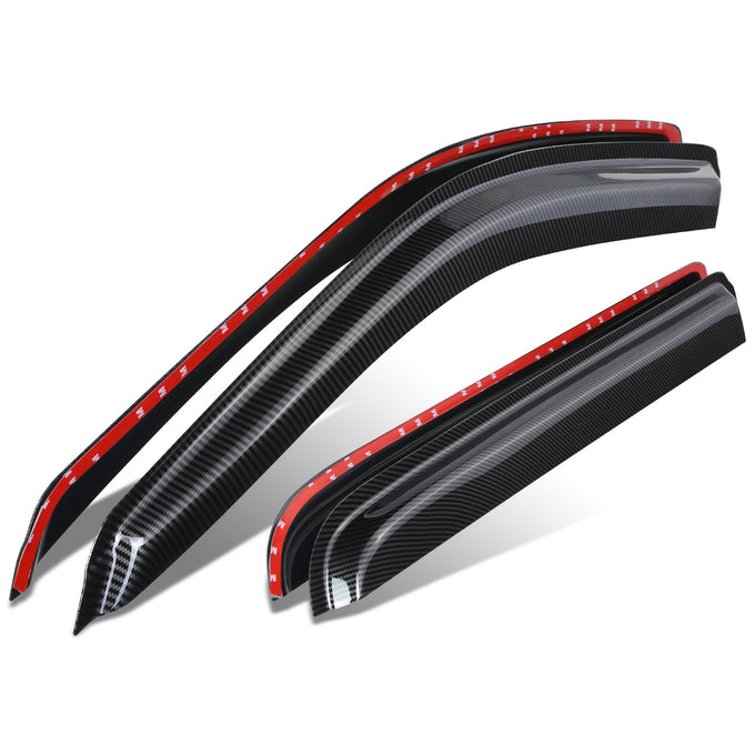 4Pcs Window Visors Guard Deflector <br> 02-10 Ford Explorer, Mercury Mountaineer