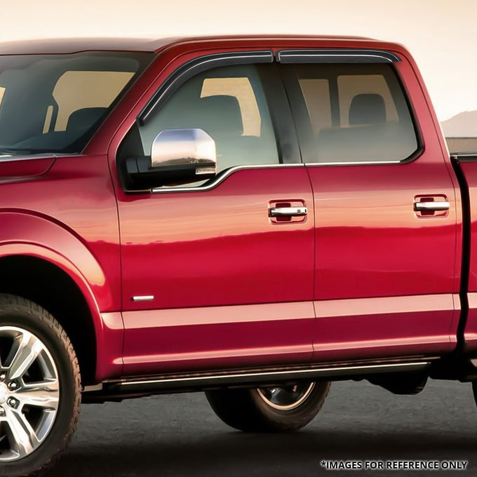 4Pcs Window Visors Guard Deflector <BR> 04-14 Ford F-150 Extended Cab 4-Door