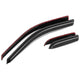4Pcs Window Visors Guard Deflector <BR> 04-14 Ford F-150 Extended Cab 4-Door