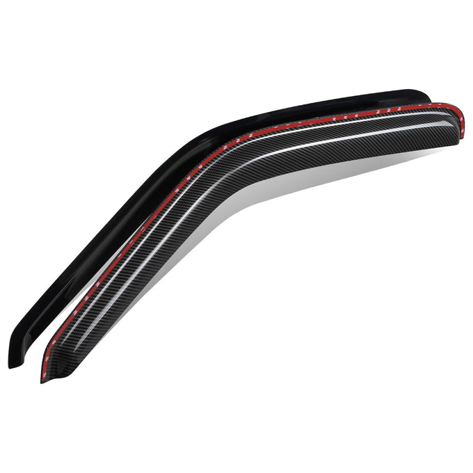 2Pcs Window Visors Guard Deflector <BR> 94-07 Mazda B2300 B2500 B3000,91-11 Ford Ranger