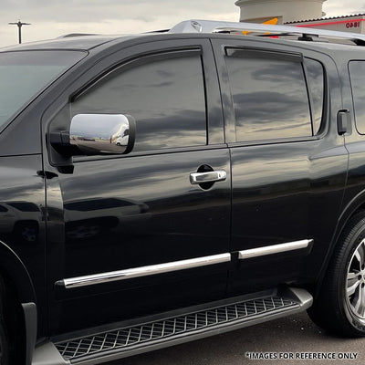 4Pcs Window Visors Guard Deflector <BR> 05-15 Nissan Armada, 04-10 Infinti QX56