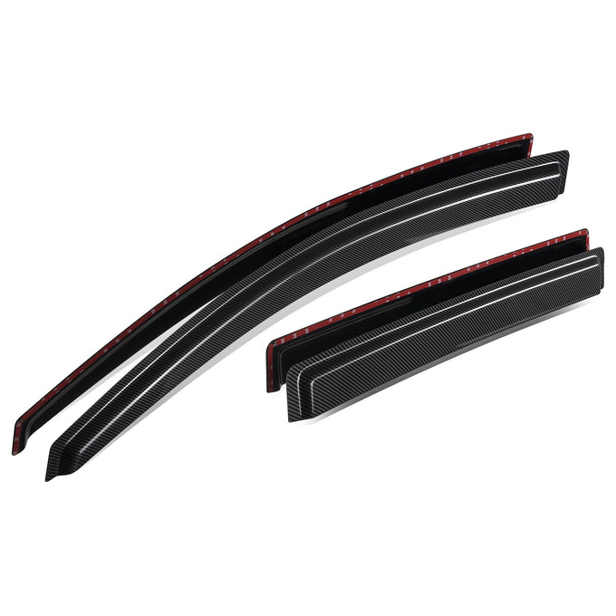 4Pcs Window Visors Guard Deflector <BR> 05-15 Nissan Armada, 04-10 Infinti QX56