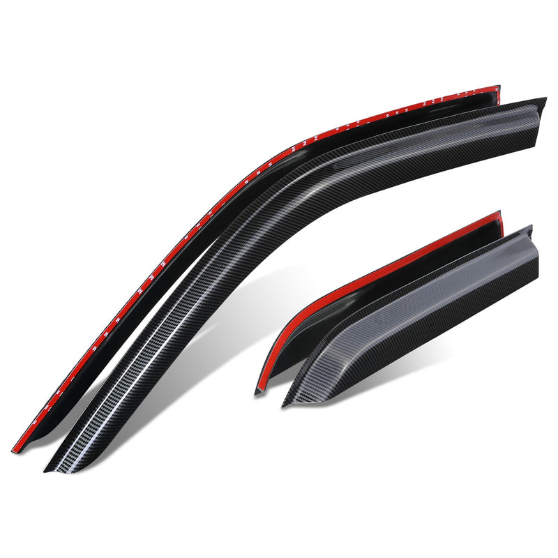 4Pcs Window Visors Guard Deflector <br> 96-02 Toyota 4Runner