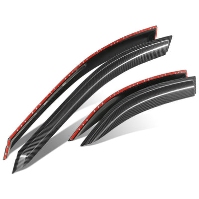 4Pcs Window Visors Guard Deflector <br> 02-06 Toyota Camry