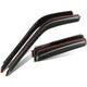 4Pcs Window Visors Guard Deflector <br> 92-00 Chevy/GMC Suburban C/K 1500 2500 3500 Crew Cab