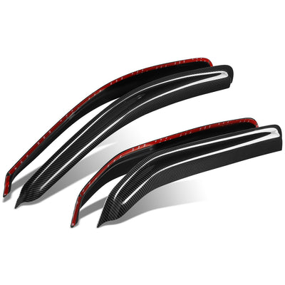 4Pcs Window Visors Guard Deflector <br> 05-15 Nissan Xterra