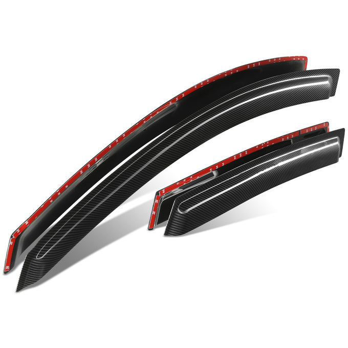 4Pcs Window Visors Guard Deflector <br> 08-10 Saturn Vue