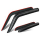 4Pcs Window Visors Guard Deflector <br> 20-24 Jeep Gladiator, 18-24 Wrangler Unlimited