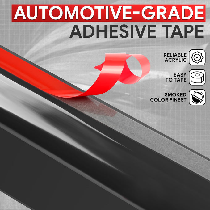 4Pcs Window Visors Guard Deflector <BR>17-20 Hyundai Elantra
