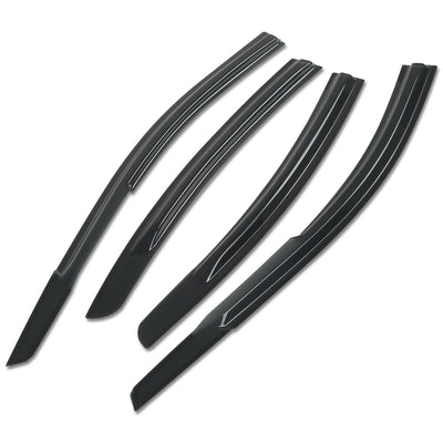 4Pcs Window Visors Guard Deflector <BR>17-20 Hyundai Elantra